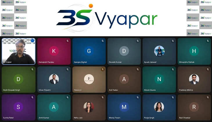 3S Vyapar, AI Workshop Varanasi, ChatGPT Workshop, ElevenLabs AI, Business Networking Varanasi, Vipin Mishra 3S Vyapar, Artificial Intelligence for Business, AI Training India, Business Proposal with ChatGPT, AI Voiceover Training, Google Meet Workshop, Varanasi Business News, Entrepreneurship Training, Live Bharat News