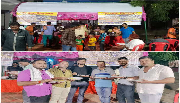 काशी विश्वनाथ समूह ने कावरियों के लिए किया भंडारे का आयोजन