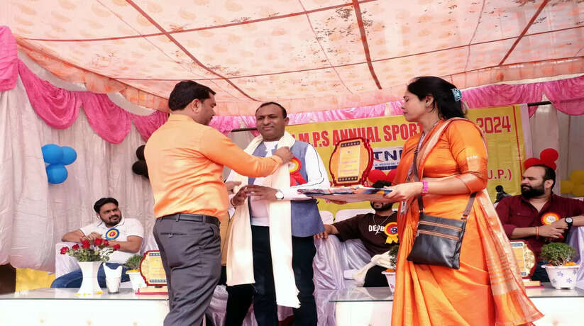 टी एन मेमोरियल पब्लिक स्कूल में हुआ तीन दिवसीय वार्षिक खेल का आयोजन