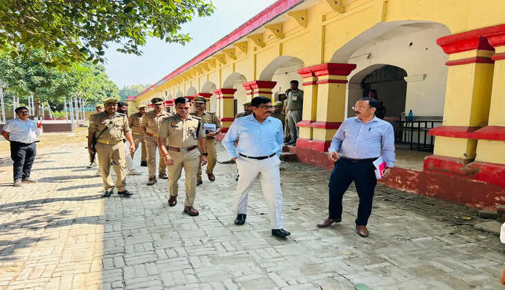 शिक्षक एमएलसी चुनाव: मंडलायुक्त और डीआईजी ने परखी सुरक्षा व्यवस्था, शांतिपूर्ण मतदान के दिए निर्देश