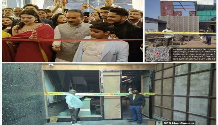 मुगलसराय में चंद दिनों पहले खुला रिंगस लग्जरी लाइन होटल पर वाराणसी विकास प्राधिकरण की कार्रवाई, विधायक सुशील सिंह ने किया था उद्घाटन
