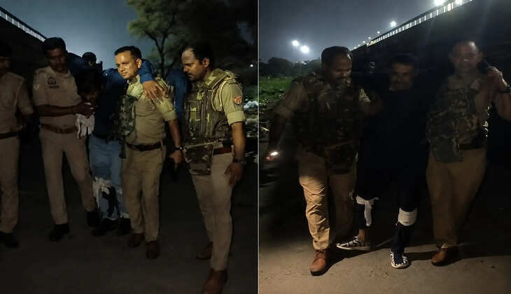 चांदी लूटकांड में बड़ी सफलता, मुठभेड़ के बाद दो आरोपी गिरफ्तार