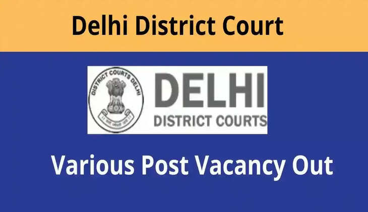 Delhi District Court Bharti 2023: जिला कोर्ट में निकली बंपर भर्ती, अब 10वीं पास भी कर सकेंगे नौकरी, ऐसे करें आवेदन!&nbsp;