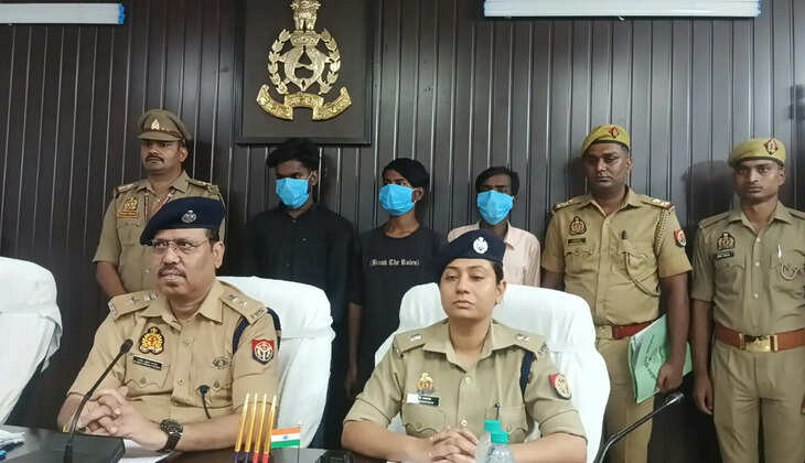 वाराणसी में लूट के तीन आरोपी गिरफ्तार, मोबाइल और ऑटो बरामद