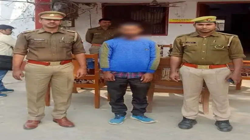 गोरखपुर में दुष्कर्म के आरोप मे वांछित अभियुक्त गिरफ्तार