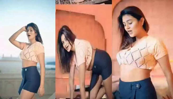 Anjali Arora Viral Video: Anjali Arora का&nbsp;'कच्चा बादाम'&nbsp;पर चढ़ा Besharam Rang,&nbsp;बिखेरा हुस्न का जलवा