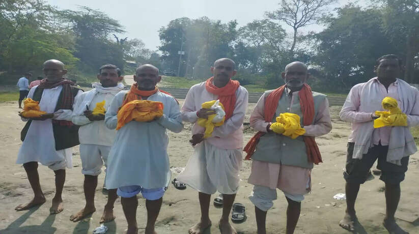रायबरेली क्षेत्र के रायपुर ग्राम पंचायत में चल रहे रूद्र महायज्ञ का समापन