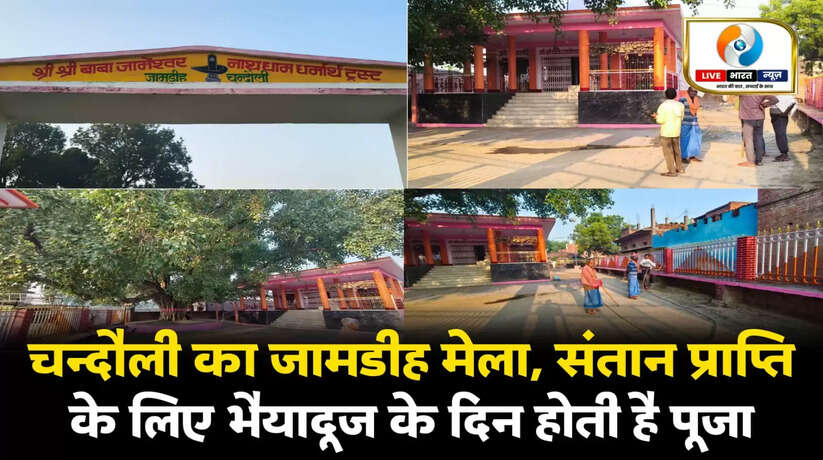 चन्दौली का जामडीह मेला: जहां संतान प्राप्ति के लिए महिलाएं भैया दूज के दिन करती हैं पूजा अर्चना
