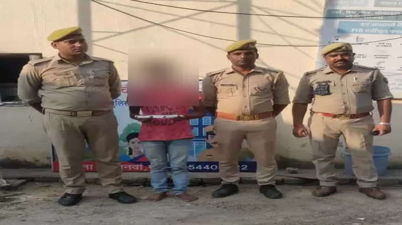 सहजनवा पुलिस ने अवैध चाकू के साथ एक  अभियुक्त गिरफ्तार