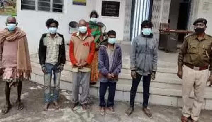 महिला को डायन बताकर जिंदा जलाने की कोशिश