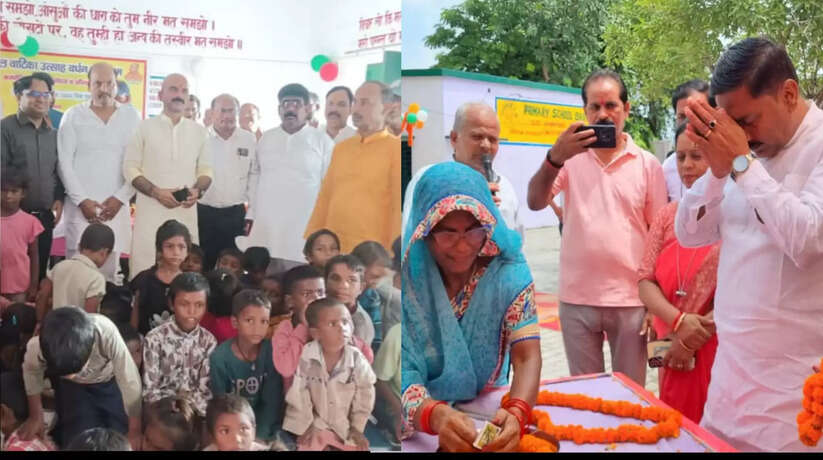 विधायक रमेश जायसवाल ने प्राथमिक विद्यालय बरहुली में व विधायक सुशील सिंह ने कंपोजिट विद्यालय ओदरा में बाल वाटिका का किया शुभारंभ