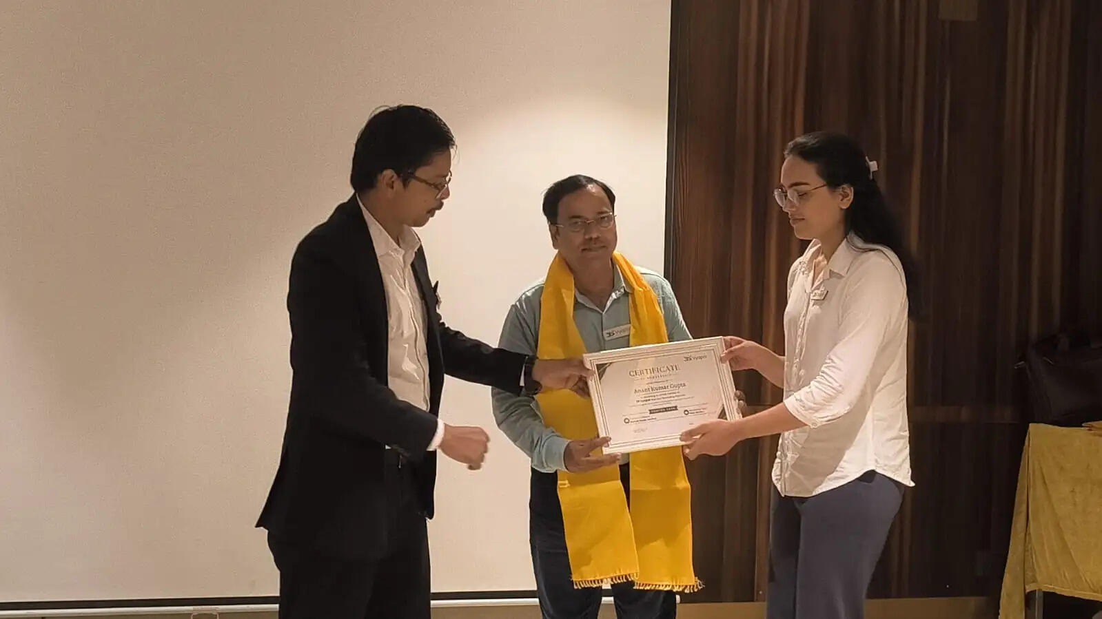 वहीं अनंत कुमार गुप्ता ने म्यूचुअल फंड श्रेणी में अनंत अध्याय के साथ जुड़कर अपने व्यावसायिक नेटवर्क को आगे बढ़ाने की दिशा में कदम बढ़ाया।