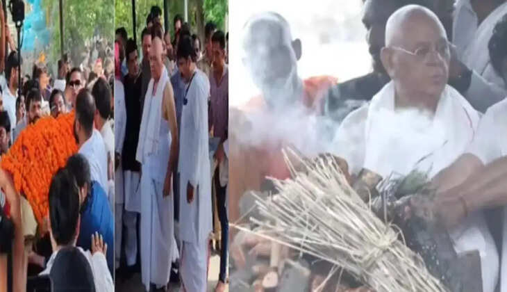 Prateek Yadav Death:​​​​​​​ प्रतीक यादव की चिता को ससुर ने दी अग्नि, सोशल मीडिया पर छिड़ी बहस