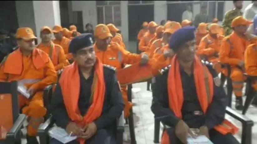  NDRF team returned after making mission friendship a success, Kashivasio honored by giving Bhagwat Geeta