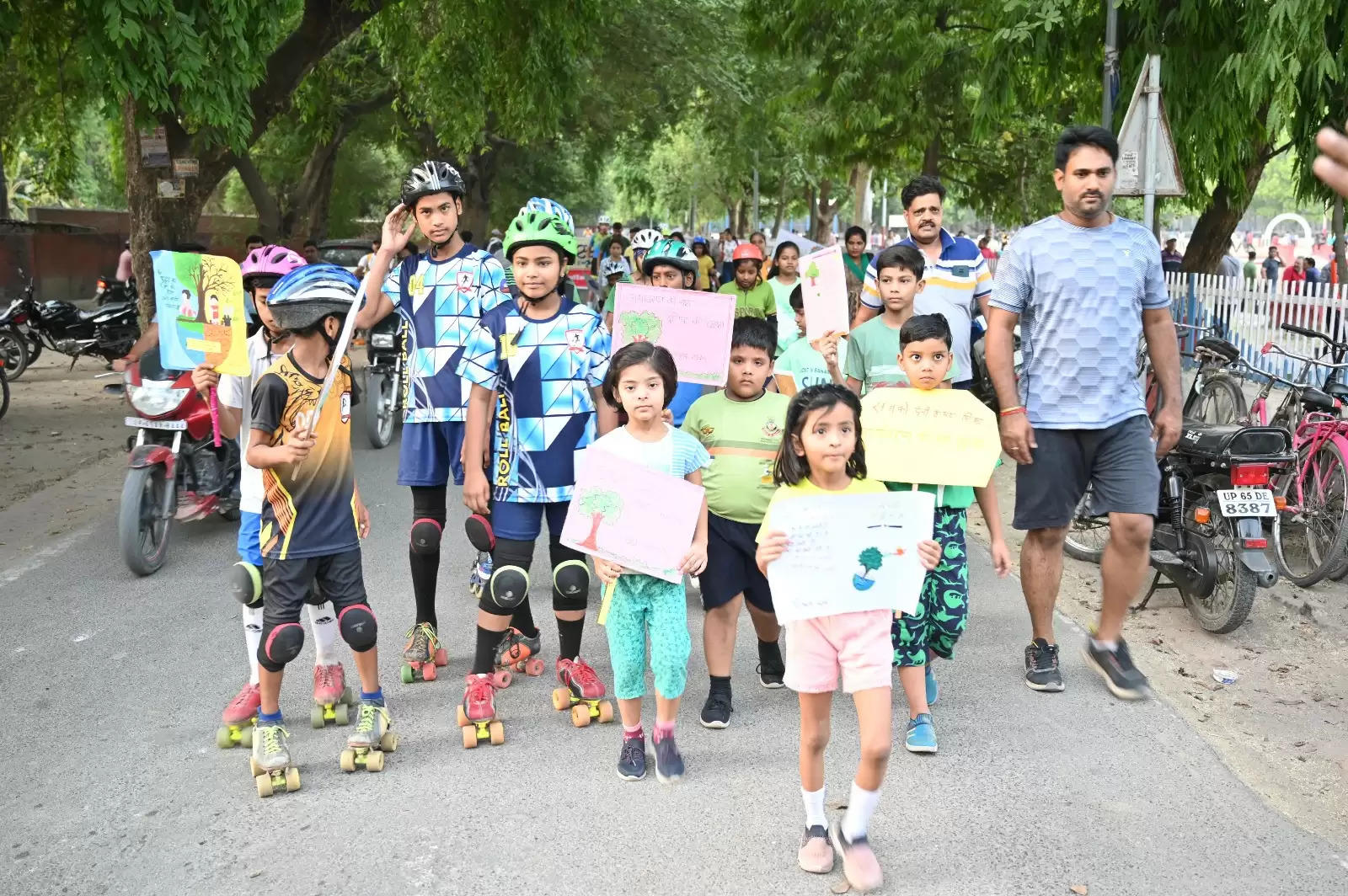 Varanasi News: विश्व पर्यावरण दिवस पर रोलर स्केटिंग रैली का आयोजन