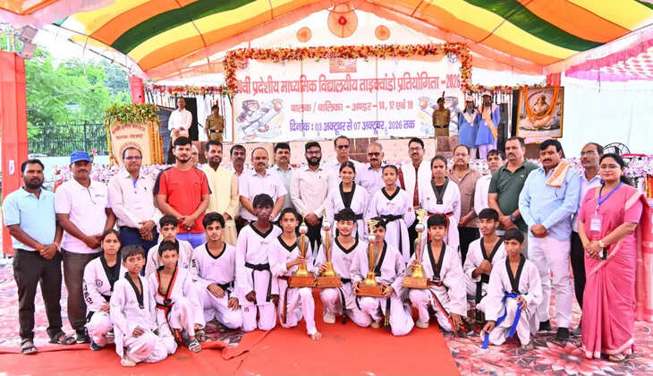 सहजनवां में 70वीं प्रदेशीय ताइक्वांडो प्रतियोगिता का समापन, 696 खिलाड़ियों ने दिखाया दम