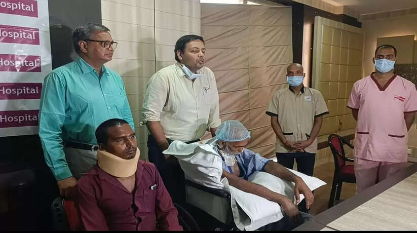 दिल्ली,मुंबई की महंगी सर्जरी काशी के सिग्नस लक्ष्मी हॉस्पिटल में हुई, मरीज की बची जान