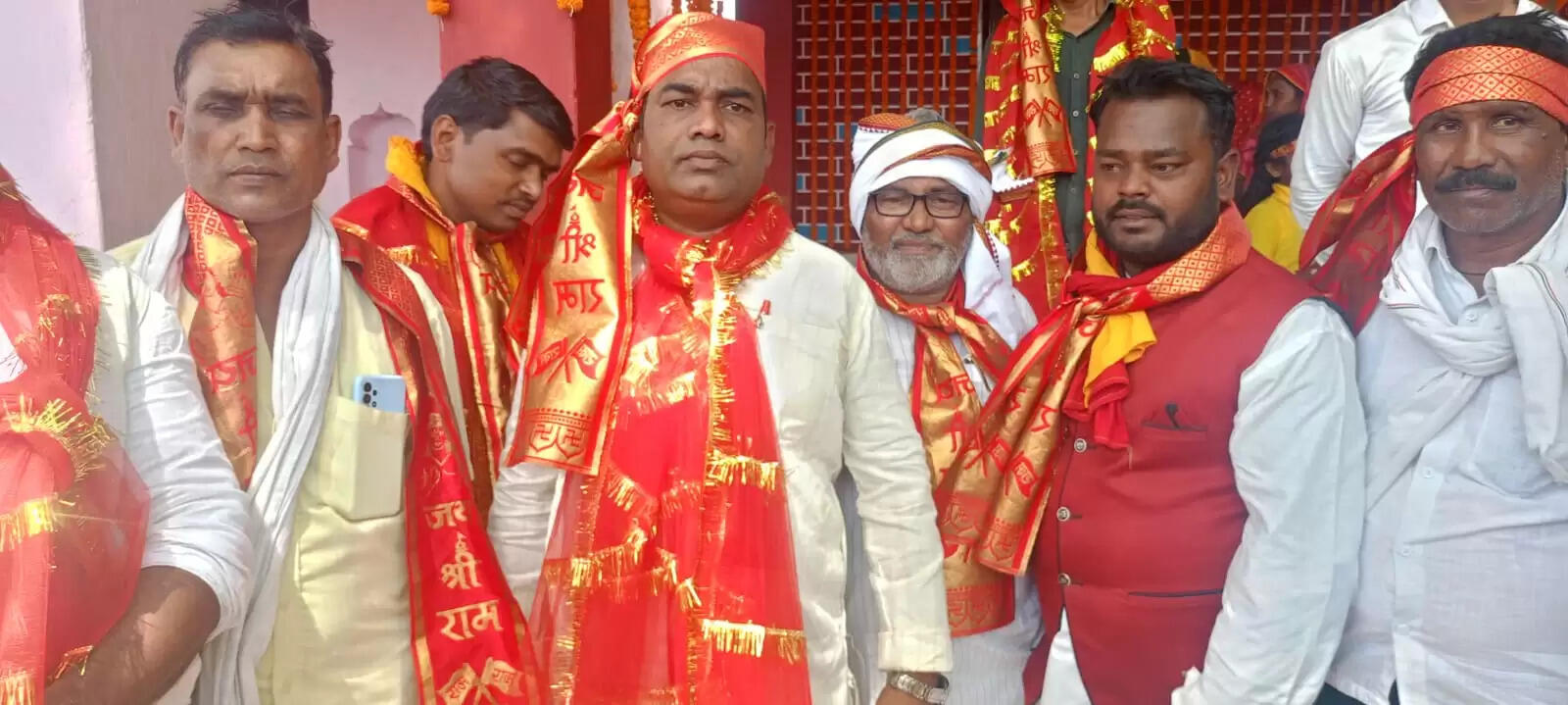 Chandauli Kalash Yatra, Saraswati Murti Sthapna, Dhanapur Religious Event, UP Hindu Festival