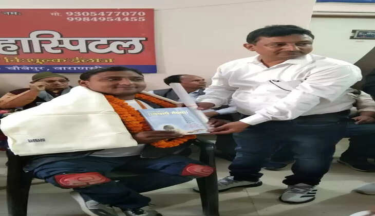 ओलम्पियन दिव्यांग खिलाड़ी व नव-निर्वाचित प्रधानों का किया गया सम्मान&nbsp;