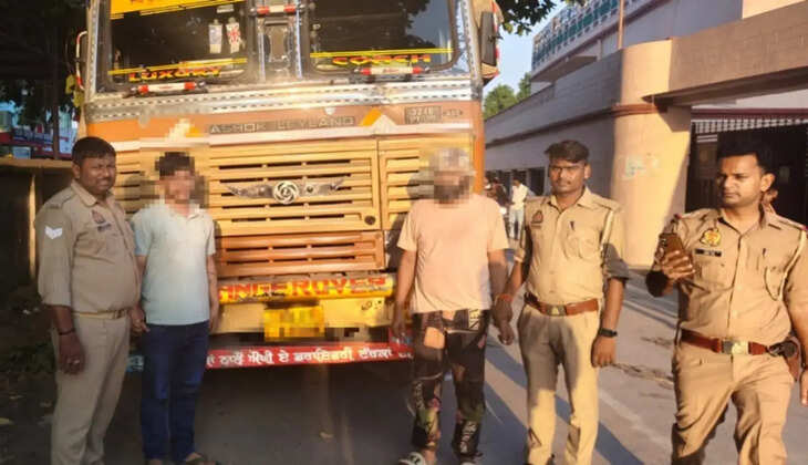 चंदौली में दो करोड़ की अवैध शराब बरामद, दो अंतरराज्यीय तस्कर गिरफ्तार