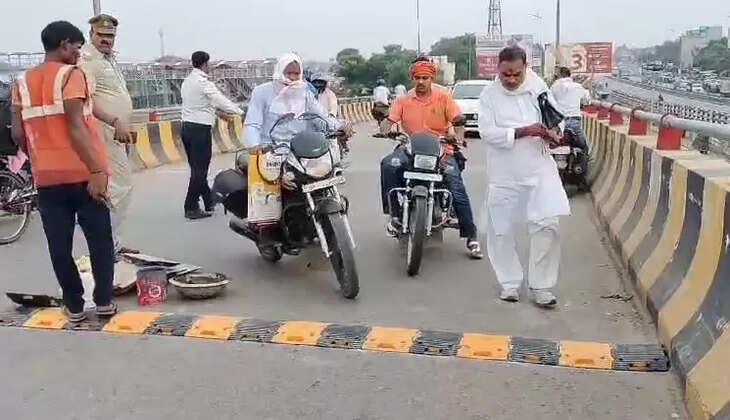 चंदौली में दुर्घटनाओं पर लगेगा ब्रेक!&nbsp;रेलवे ओवर ब्रिज पर ब्रेकर निर्माण से घटेंगी दुर्घटनाएं