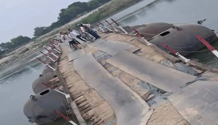 गंगा में बढ़ते जलस्तर के चलते 15 जून से बंद हुए तीन पीपा पुल, नावों से होगा आवागमन