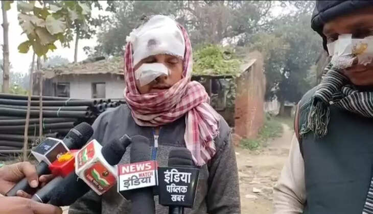 Chandauli News:&nbsp;चंदौली में&nbsp;रॉड से मारपीट कर दो को किया घायल, गांव में तनाव