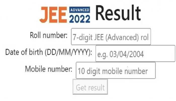 JEE Advanced Result 2022 Declared: जेईई-एडवांस्ड के नतीजे घोषित, रिजल्ट ऐसे करें चेक!