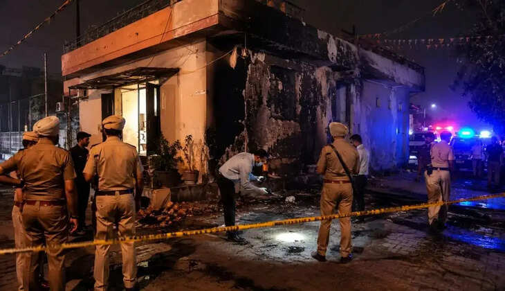 भाजपा कार्यालय पर पेट्रोल बम से हमला, पुलिस ने शुरू की जांच