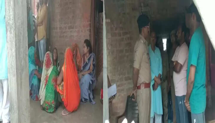 अमेठी: जमीन पर पड़ा था बेटे-बेटी का शव और फंदे पर झूल रही थी महिला, कमरे का दरवाजा खुलते ही...