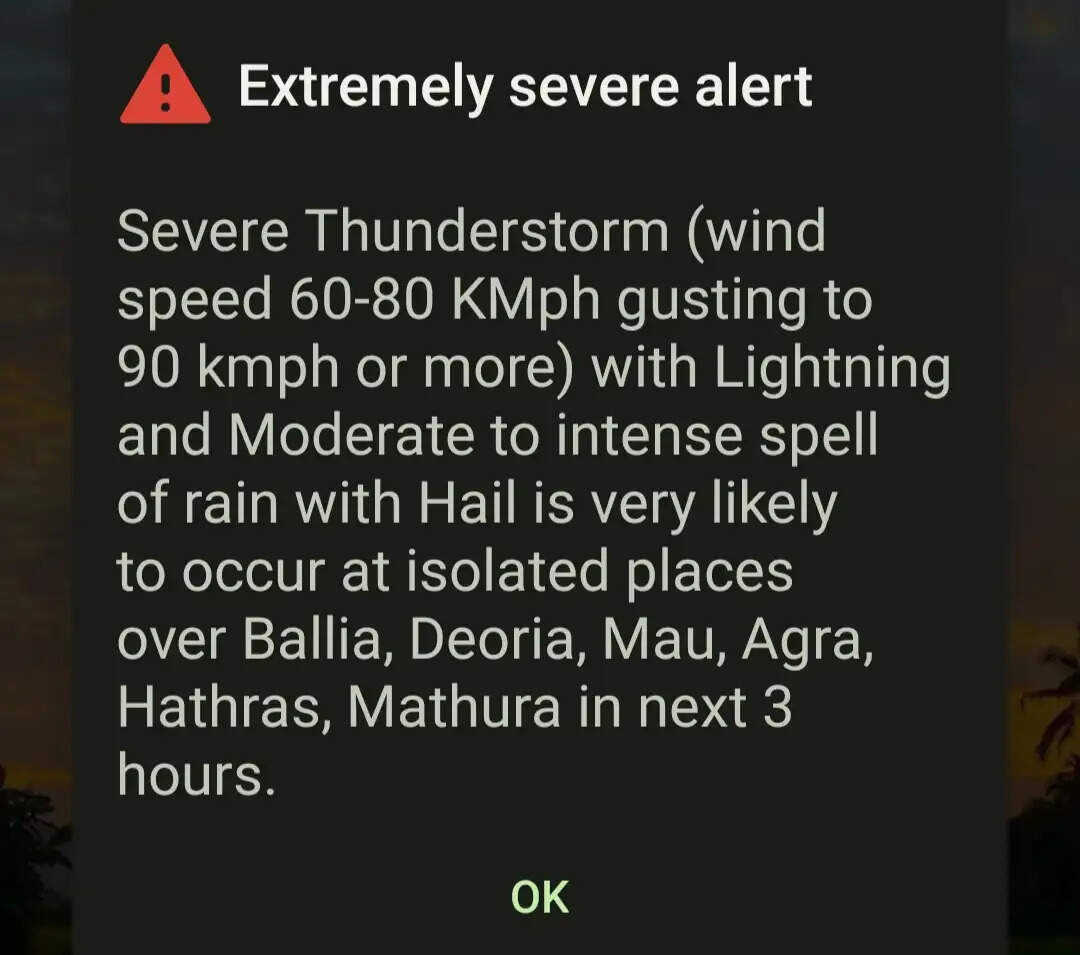 IMD Alert