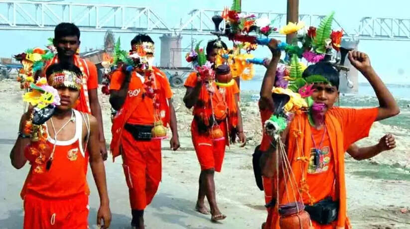 Prayag raj kawad yatra
