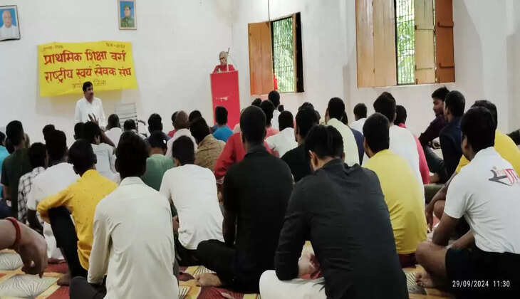 स्वयंसेवक से कार्यकर्ता की ओर अग्रसर होने का नाम है संघ शिक्षा वर्ग : गंगा सिंह