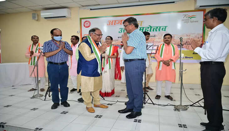 आजादी का अमृत महोत्सव के अंतर्गत बरेका में &ldquo;कविता : राष्ट्र के नाम" का आयोजन