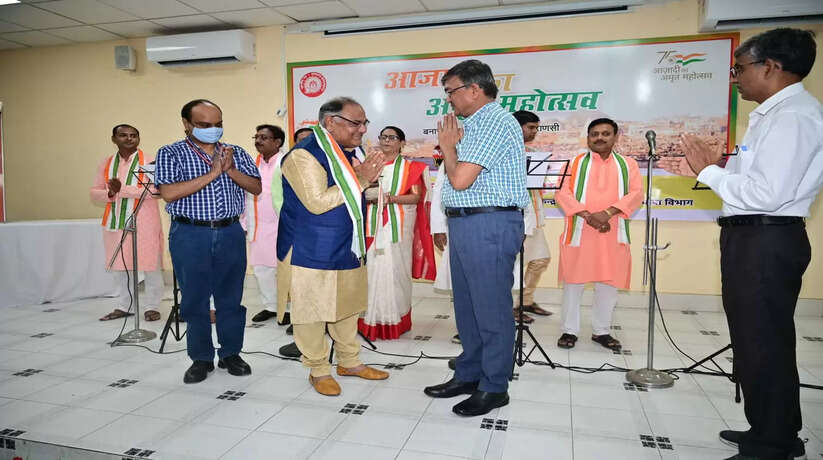 आजादी का अमृत महोत्सव के अंतर्गत बरेका में “कविता : राष्ट्र के नाम" का आयोजन