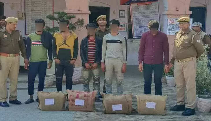 Varanasi News: ​​​​​​​थाना रामनगर पुलिस द्वारा टोटो की बैटरी चोरी करने वाले गिरोह का पर्दाफास