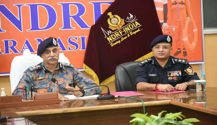 NDRF महानिदेशक ने आपदा प्रबंधन की तैयारियों का लिया जायज़ा