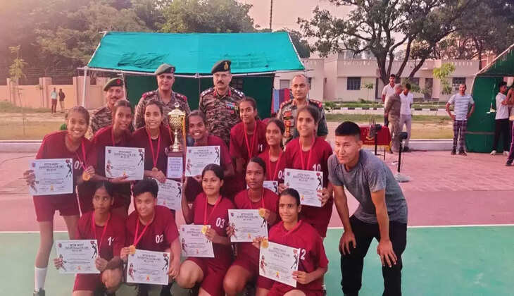 गोरखपुर में एनसीसी प्रशिक्षण शिविर का ग्रुप कमांडर ने किया निरीक्षण