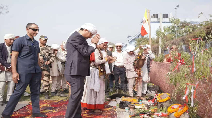सांसद राजू बिष्ट उँधौली पूजा एवं सांस्कृतिक कार्यक्रम में हुए शामिल