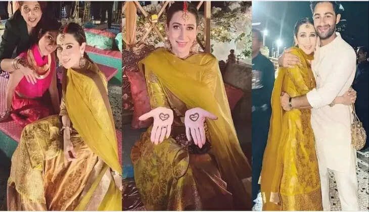 करिश्मा कपूर दोबारा करने जा रहे शादी!&nbsp;मेहंदी की तस्वीरें आई सामने, ये है दूसरा पति...