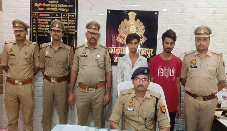 Gorakhpur Theft Case, Kotwali Police Station, Thieves Arrested, Masked Theft, Shop Burglary, Police Disclosure, Stolen Goods Recovered, Gorakhpur Crime News, Burglary Case, Shop Break-In, Nimish Patil, UP Crime News, Criminal Arrest, Police Action