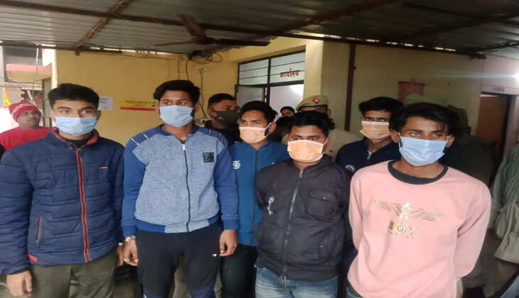 गोरखपुर: लाठी-डंडे से युवक को पीटने वाला&nbsp;आरोपी गिरफ्तार