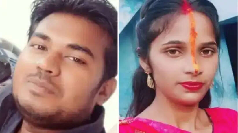 हत्या करने के बाद पति सनी और साली मिलकर वर्षा