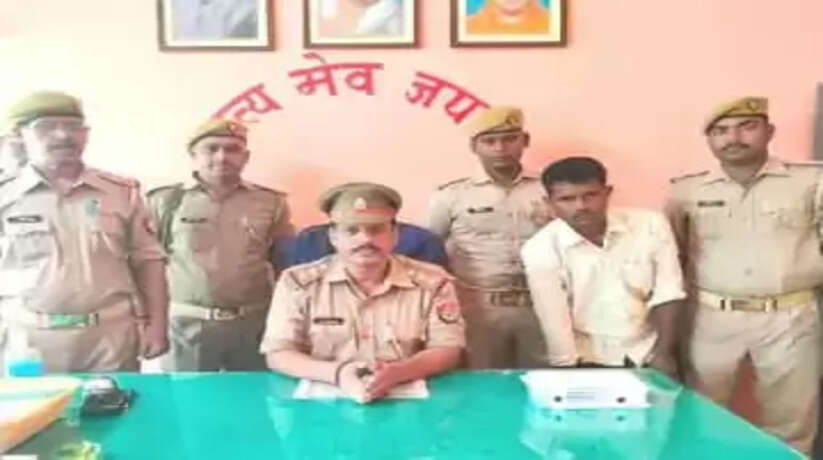 मिर्जापुर: पुलिस पर फायर करने वाला अंतर्राज्यीय बदमाश गिरफ्तार