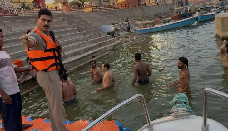 Varanasi News: घाटों पर सुरक्षा व्यवस्था चाक-चौबंद, पुलिस ने जारी किए कड़े निर्देश