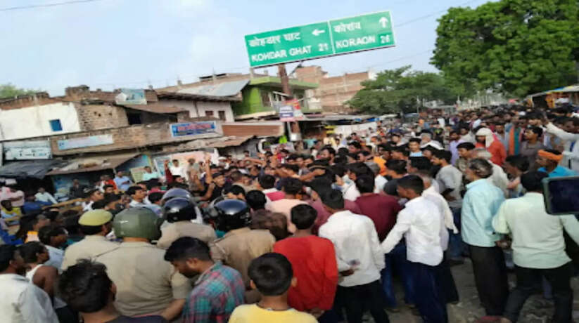 Prayagraj News: A high school student returning from school in Prayagraj Yamunanagar was beaten to death.