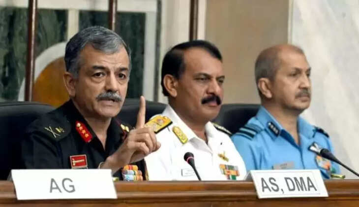 वापस नहीं होगी अग्निपथ योजना, तीनों सेनाओं की प्रेस कॉन्फ्रेंस में एलान