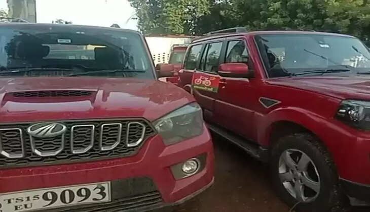 Chandauli News: पूर्व विधायक मनोज सिंह डब्लू पर कसा पुलिस का शिकंजा, 3 गाड़ियां की गई सीज