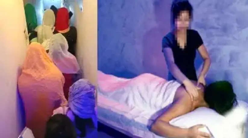 स्पा सेंटर की आड़ में जिस्मफरोशी का धंधा, 4 विदेशी लड़कियां समेत 12 लोग गिरफ्तार
