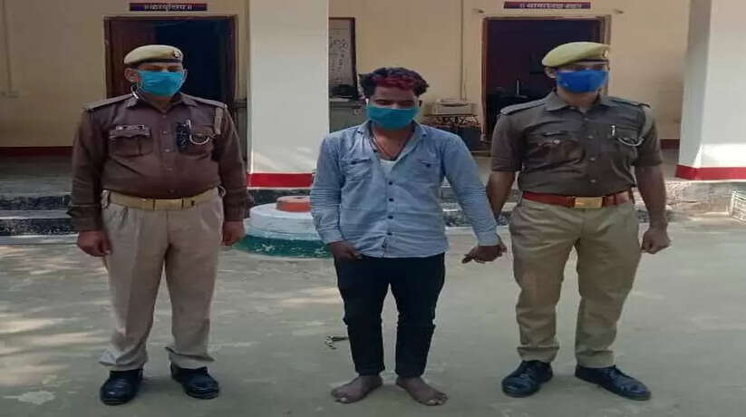 गो-तस्करी के आरोप में पुलिस अभियुक्त को किया गिरफ्तार